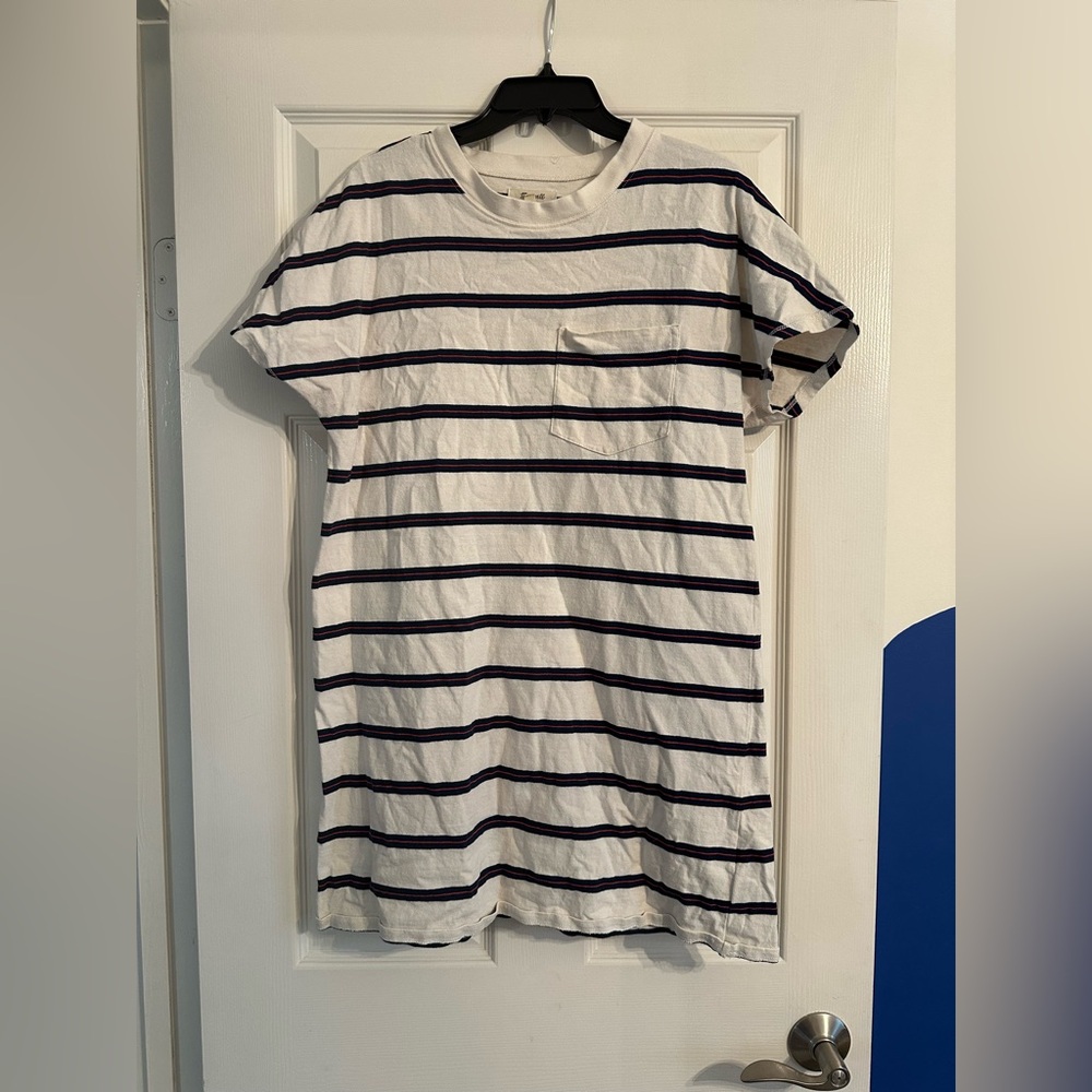 Madewell Striped TShirt Dress. Size M.